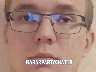 BABARPARTYCHAT18