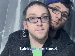 Caleb_and_LukeSunset