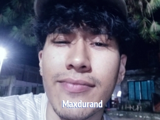 Maxdurand