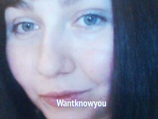 Wantknowyou